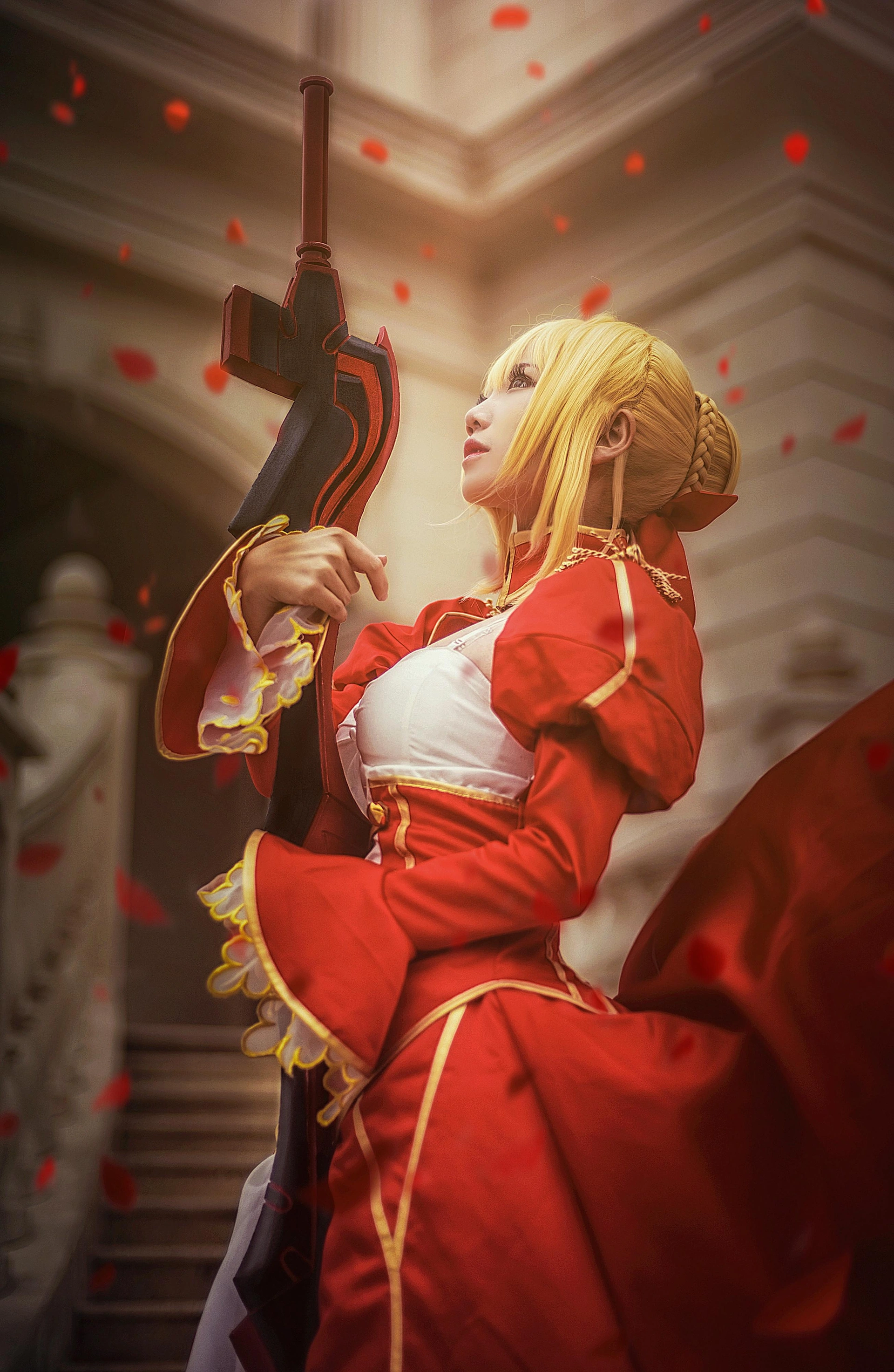 楚楚子w - NO.06 COS-FATEGRAND ORDER COS红 SABER尼禄克劳狄乌斯 1